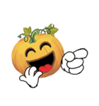 emoji Pumpkin 3 - Silence wins（個別スタンプ：5）