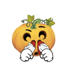 emoji Pumpkin 3 - Silence wins（個別スタンプ：12）