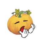 emoji Pumpkin 3 - Silence wins（個別スタンプ：21）