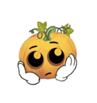 emoji Pumpkin 3 - Silence wins（個別スタンプ：32）