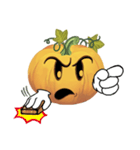 emoji Pumpkin 3 - Silence wins（個別スタンプ：36）