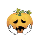 emoji Pumpkin 3 - Silence wins（個別スタンプ：40）