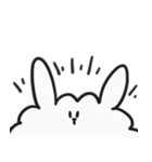 Click and get cute rabbit（個別スタンプ：1）