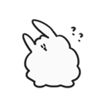 Click and get cute rabbit（個別スタンプ：9）