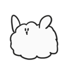 Click and get cute rabbit（個別スタンプ：12）