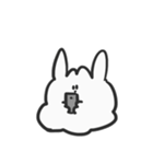 Click and get cute rabbit（個別スタンプ：20）