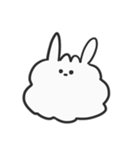 Click and get cute rabbit（個別スタンプ：22）