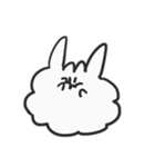 Click and get cute rabbit（個別スタンプ：36）