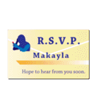 名刺風日常会話『Makayla』専用（個別スタンプ：30）