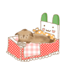 DeDe the Bunny with her Cat Friends（個別スタンプ：32）