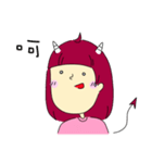 A Little Red-hair Demon（個別スタンプ：12）