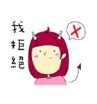 A Little Red-hair Demon（個別スタンプ：22）