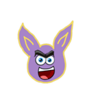 Emoticon Purple Lynx（個別スタンプ：7）