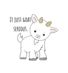 Punny Goat（個別スタンプ：3）