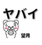 望月専用デカ文字（個別スタンプ：12）