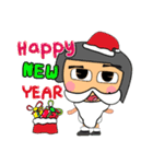 Furuki.^^！17Merry Christmas.（個別スタンプ：7）