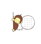 Every day, Mr. baby monkey！（個別スタンプ：37）