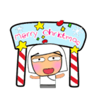 Hamaru^..^！Merry Christmas.（個別スタンプ：1）