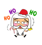 Hamaru^..^！Merry Christmas.（個別スタンプ：4）