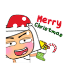 Hamaru^..^！Merry Christmas.（個別スタンプ：8）