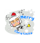 Hamaru^..^！Merry Christmas.（個別スタンプ：25）