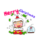 Hamaru^..^！Merry Christmas.（個別スタンプ：39）