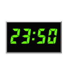 時間スタンプpart8(23:20〜24:00)（個別スタンプ：7）