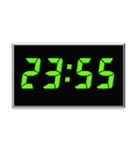 時間スタンプpart8(23:20〜24:00)（個別スタンプ：8）
