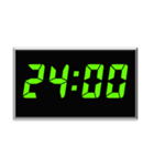 時間スタンプpart8(23:20〜24:00)（個別スタンプ：9）