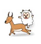 The two sheep（個別スタンプ：9）