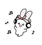 A cute little rabbit（個別スタンプ：4）