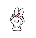 A cute little rabbit（個別スタンプ：6）