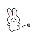 A cute little rabbit（個別スタンプ：24）