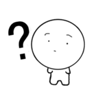 Very white life（個別スタンプ：1）
