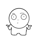 Very white life（個別スタンプ：13）