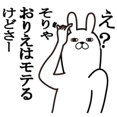 [LINEスタンプ] おりえが使う面白名前スタンプ