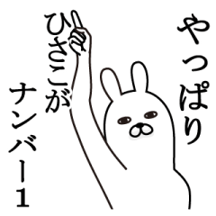 [LINEスタンプ] ひさこが使う面白名前スタンプ