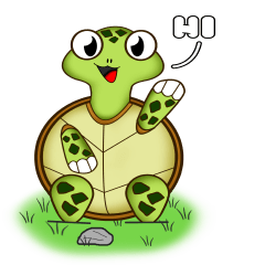 [LINEスタンプ] turtle cute