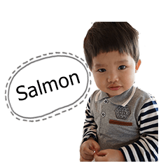 [LINEスタンプ] Salmon_ENG