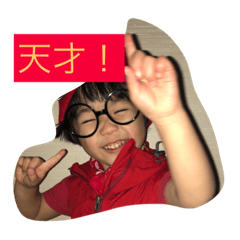 [LINEスタンプ] ちっちゃいな赤い人