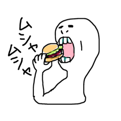 [LINEスタンプ] 夜な夜な作った子達