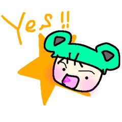 [LINEスタンプ] kerota English comnt