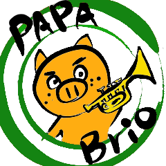 [LINEスタンプ] PAPA BrioのBrio君 バンド用スタンプの画像（メイン）