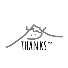 [LINEスタンプ] シンプルでモノクロ