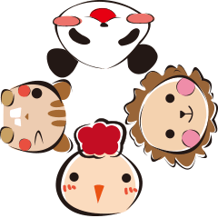 [LINEスタンプ] Animals are chatting