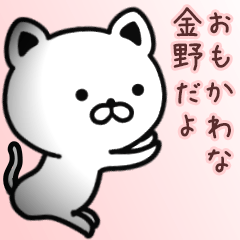 [LINEスタンプ] 金野さん専用面白可愛い名前スタンプ