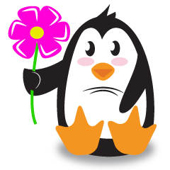 [LINEスタンプ] PeeWee the Penguin