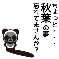 [LINEスタンプ] 秋葉さんと秋葉さんの友達専用の画像（メイン）