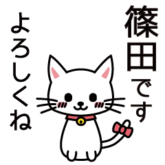 [LINEスタンプ] 篠田さんと篠田さんの友達用の画像（メイン）