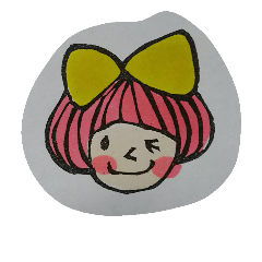 [LINEスタンプ] girlCOLOR2